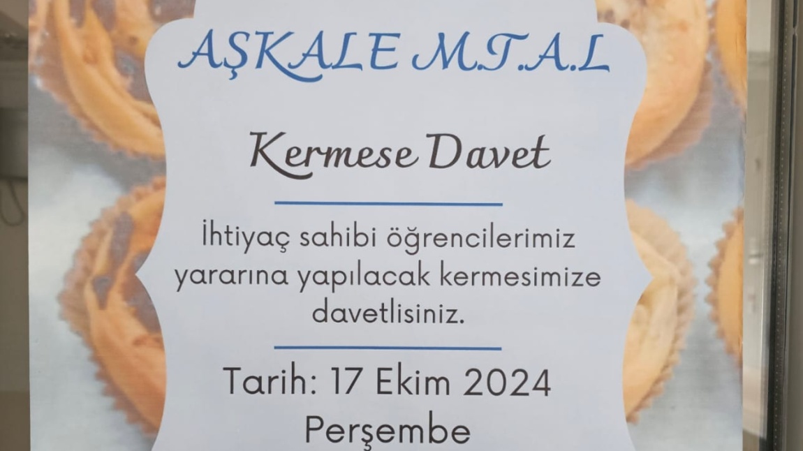 Kermes etkinliği.